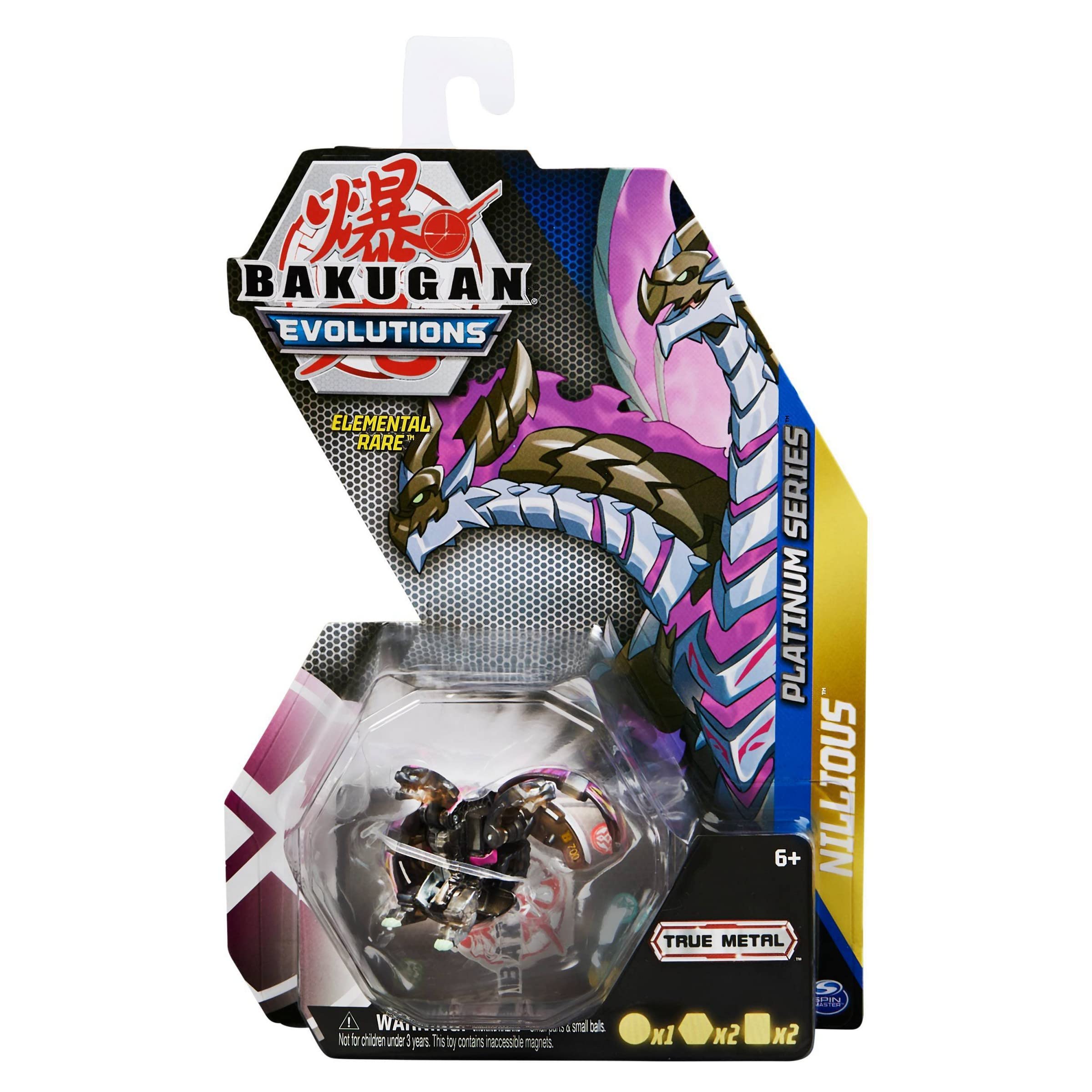 Toy Bakugan Evolutions Platinum Series Nillious True Metal - Venta Internacional.