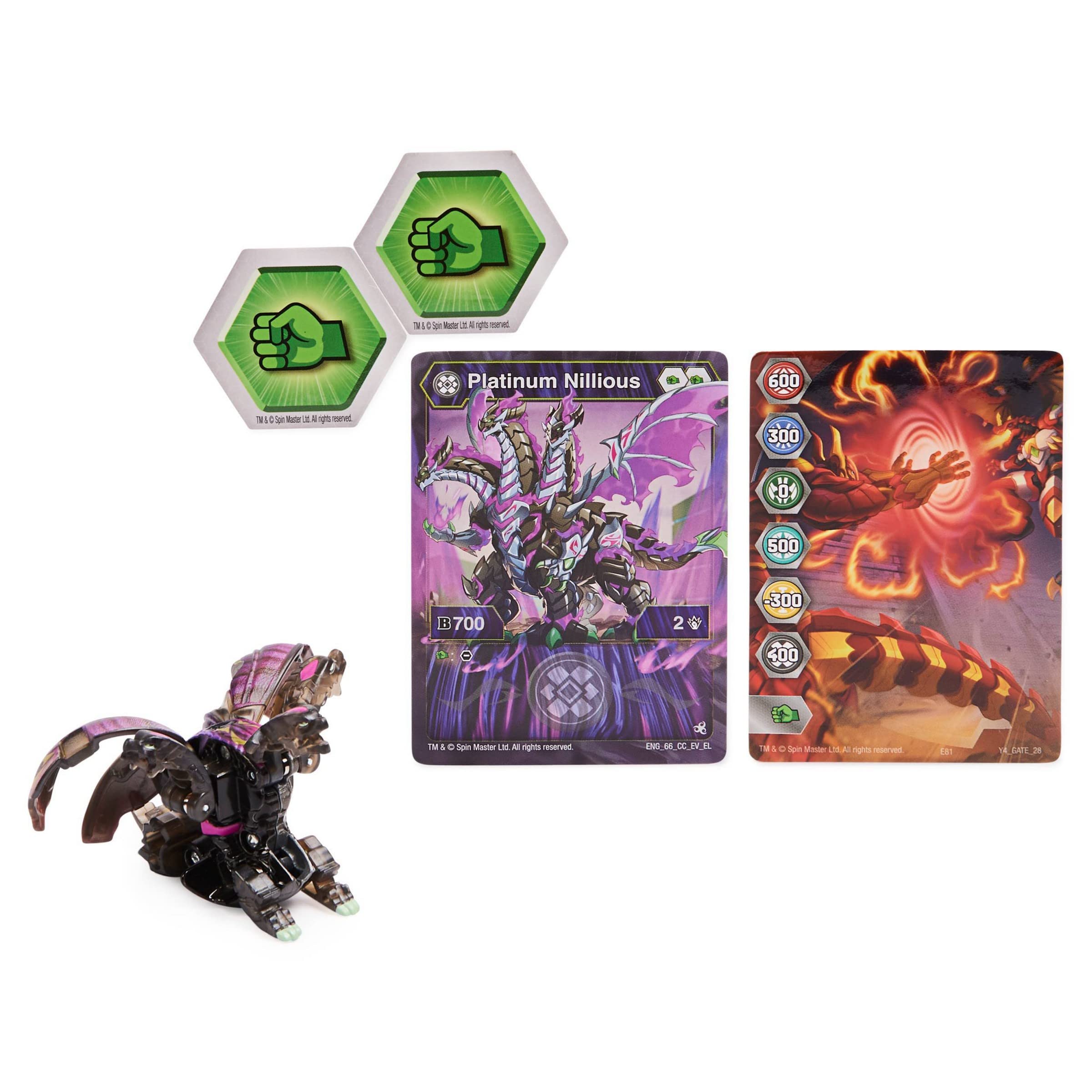 Foto 2 | Toy Bakugan Evolutions Platinum Series Nillious True Metal - Venta Internacional.