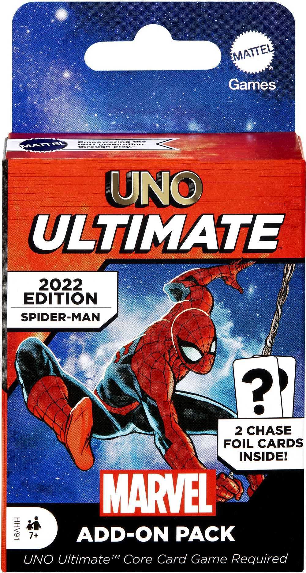 Foto 2 pulgar | Juego De Cartas Mattel Games Uno Ultimate Marvel Con Spider-man - Venta Internacional.