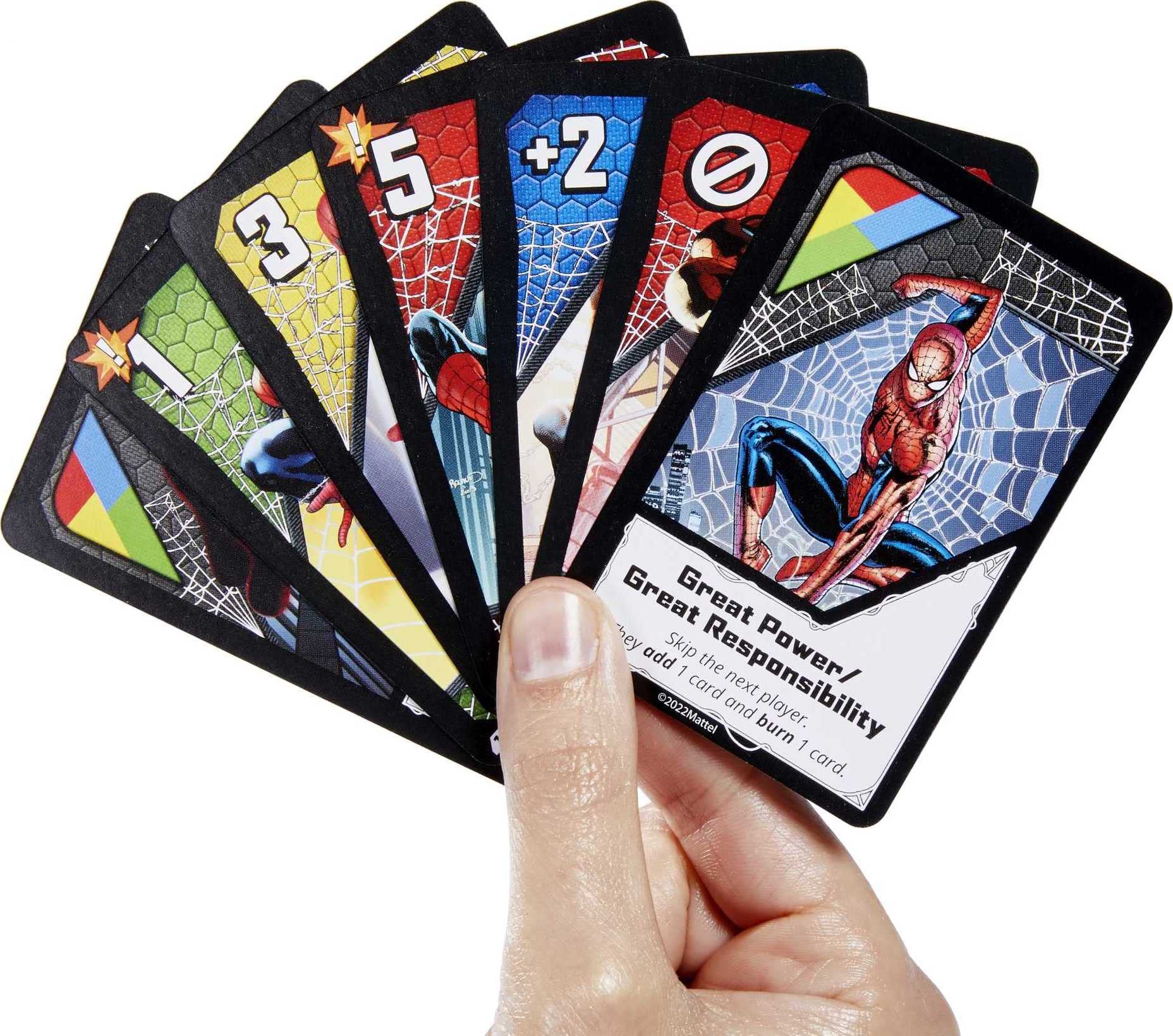 Foto 4 pulgar | Juego De Cartas Mattel Games Uno Ultimate Marvel Con Spider-man - Venta Internacional.