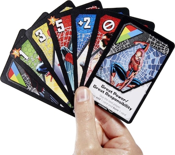Foto 3 | Juego De Cartas Mattel Games Uno Ultimate Marvel Con Spider-man - Venta Internacional.