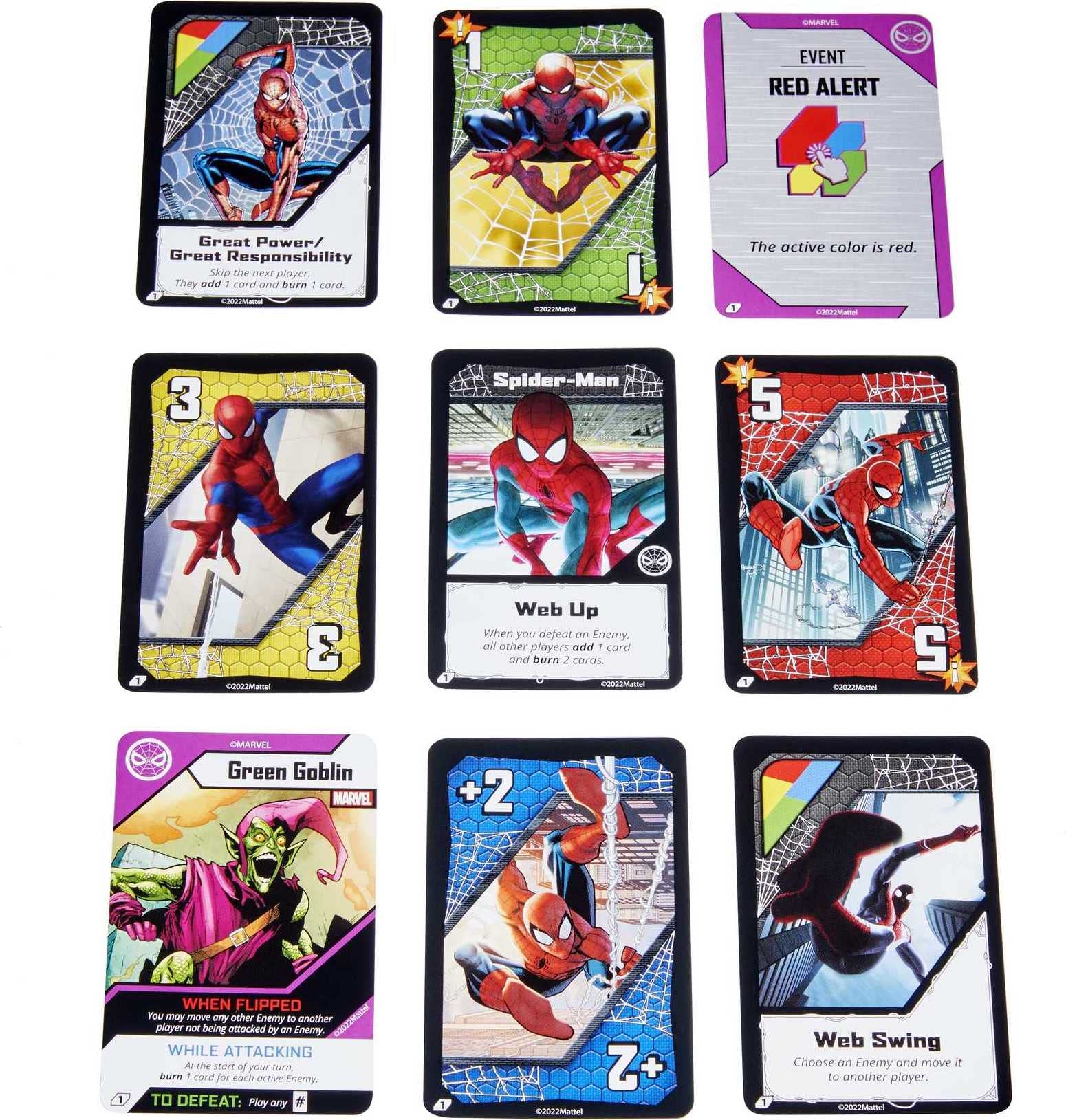 Foto 5 pulgar | Juego De Cartas Mattel Games Uno Ultimate Marvel Con Spider-man - Venta Internacional.