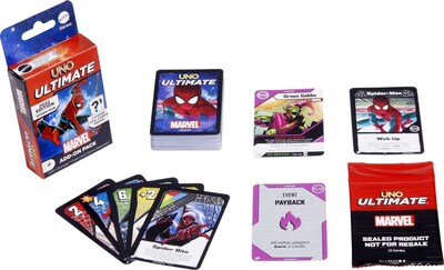 Foto 6 | Juego De Cartas Mattel Games Uno Ultimate Marvel Con Spider-man - Venta Internacional.