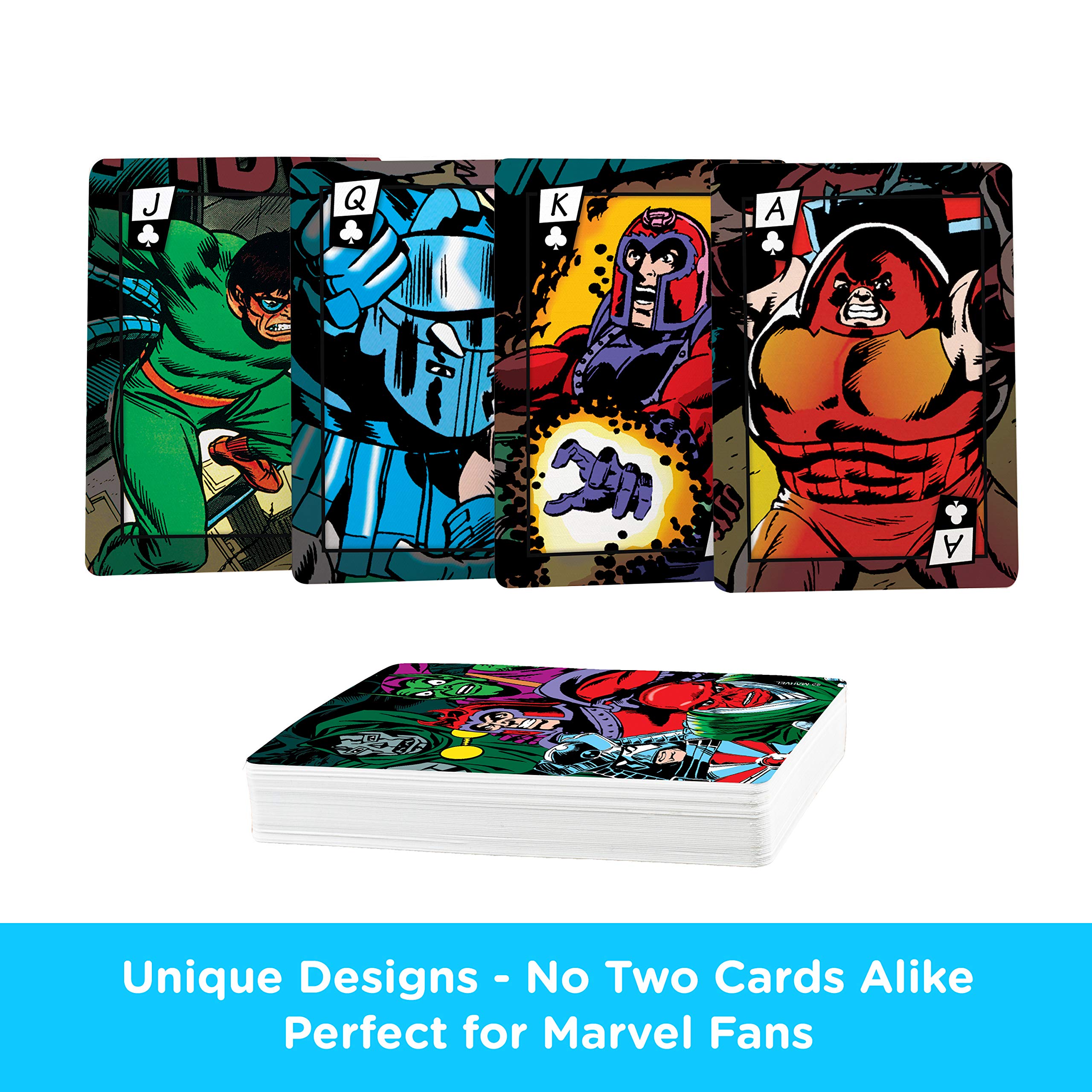 Foto 4 pulgar | Juego De Cartas Aquarius, Villanos De Marvel Comics, Tamaño Póker - Venta Internacional.