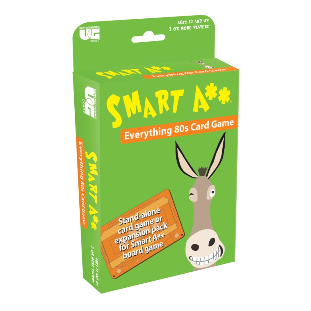 Foto 2 pulgar | Juego De Cartas University Games Smart A** De Los 80 Para Más De 12 Jugadores - Venta Internacional.