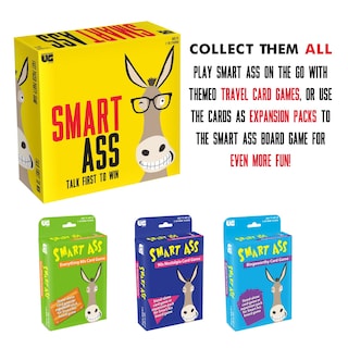 Foto 5 | Juego De Cartas University Games Smart A** De Los 80 Para Más De 12 Jugadores - Venta Internacional.