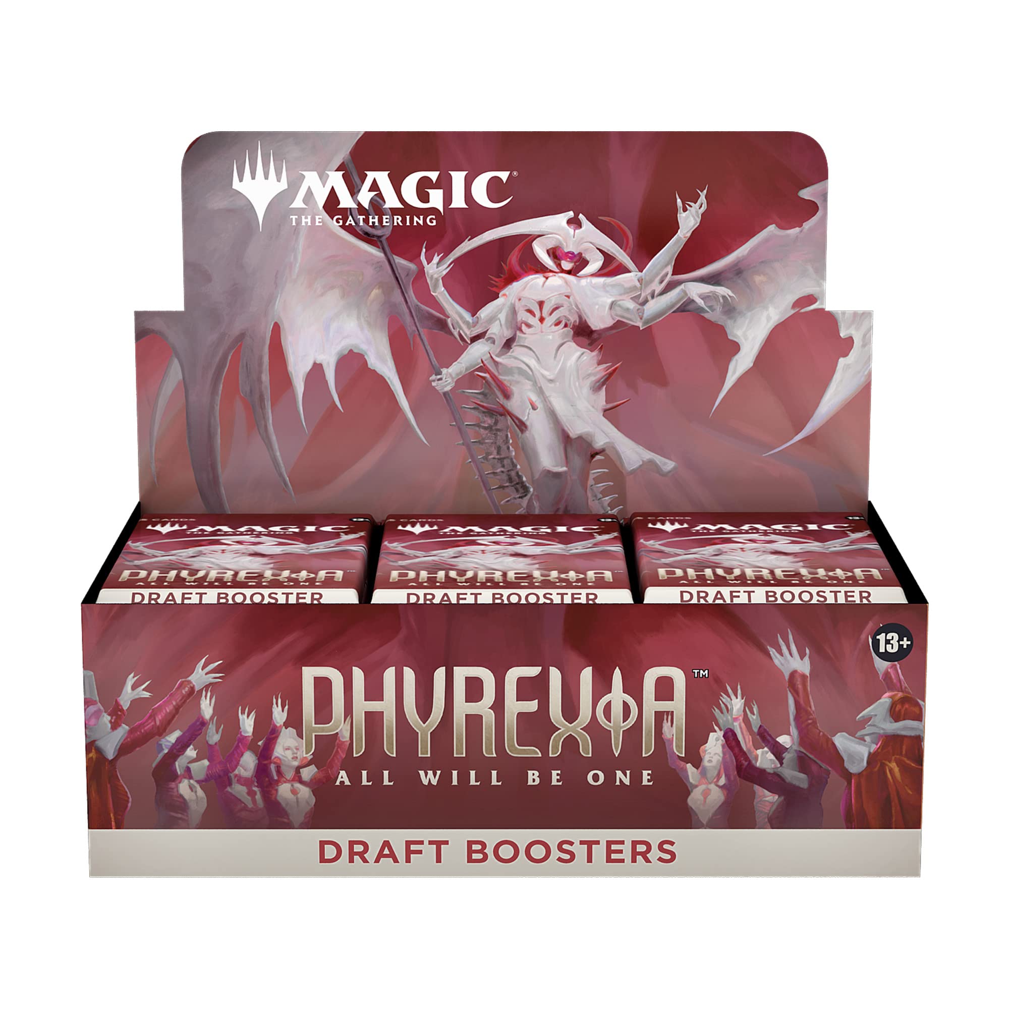 Foto 2 | Draft Booster Box Magic The Gathering Phyrexia: Todo Será Uno - Venta Internacional.