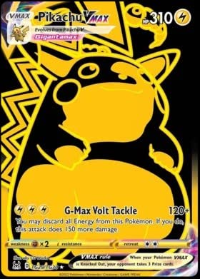 Foto 2 pulgar | Tarjeta Coleccionable Pokémon Pikachu Vmax Tg29 Lost Origin Arte Completo - Venta Internacional.