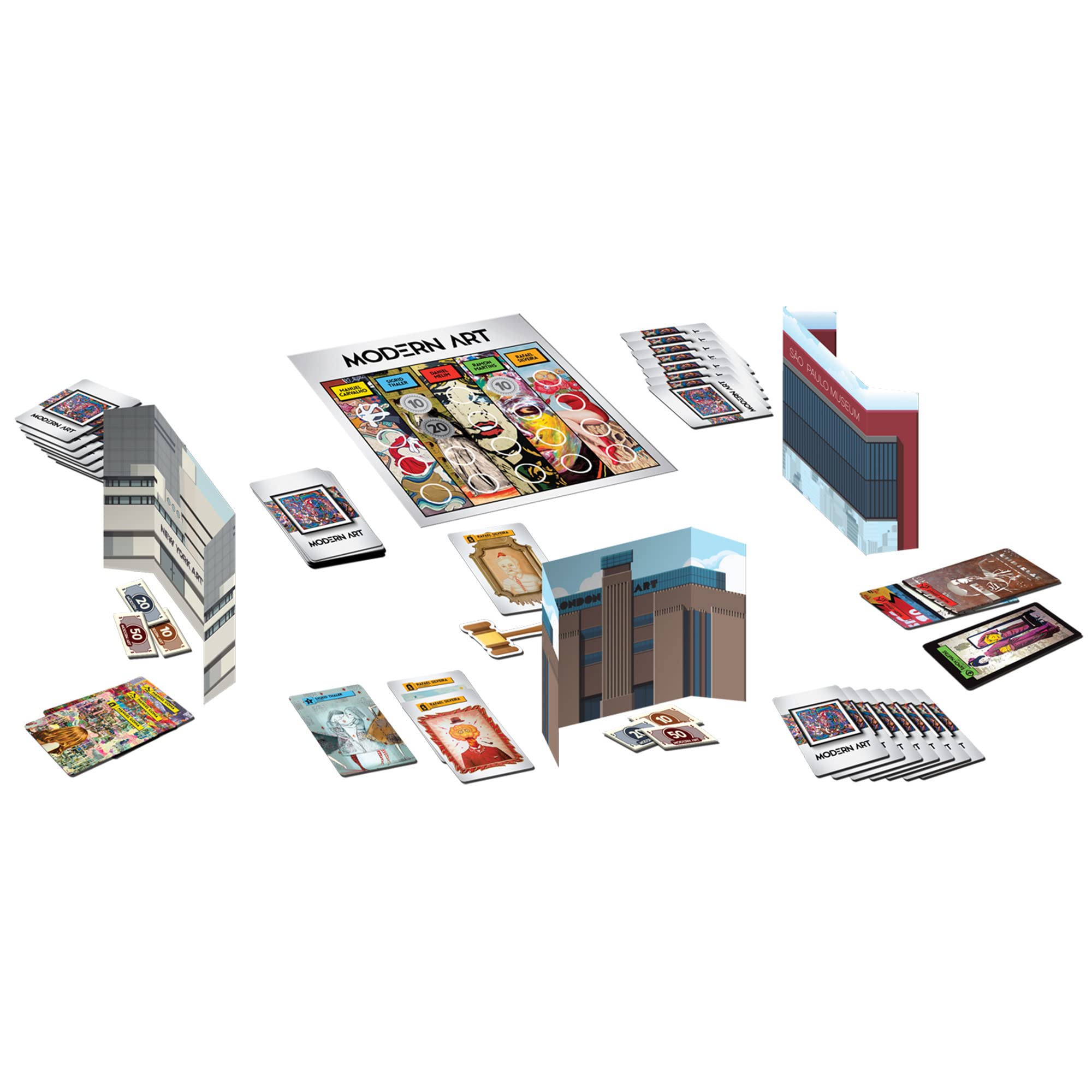 Foto 2 | Juego De Mesa Cmon Modern Art Museum Subasta Strategy 14+ - Venta Internacional.