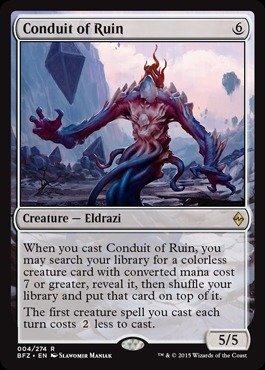 Foto 2 pulgar | Trading Card Magic The Gathering Conduit Of Ruin 004/274 - Venta Internacional.