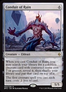 Foto 1 | Trading Card Magic The Gathering Conduit Of Ruin 004/274 - Venta Internacional.