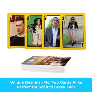 Foto 3 | Baraja De Cartas Aquarius Schitt's Creek Con Temática De 54 Cartas - Venta Internacional.