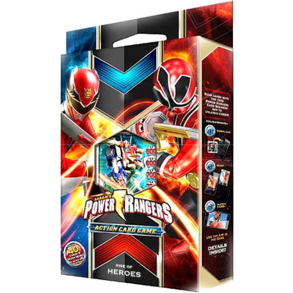 Mazo De Inicio Del Juego De Cartas Power Rangers Megaforce Action - Venta Internacional.