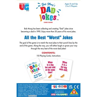Foto 2 | Juego De Cartas University Games Bob Moog's Dad Brokes Para Mayores De 8 Años - Venta Internacional.