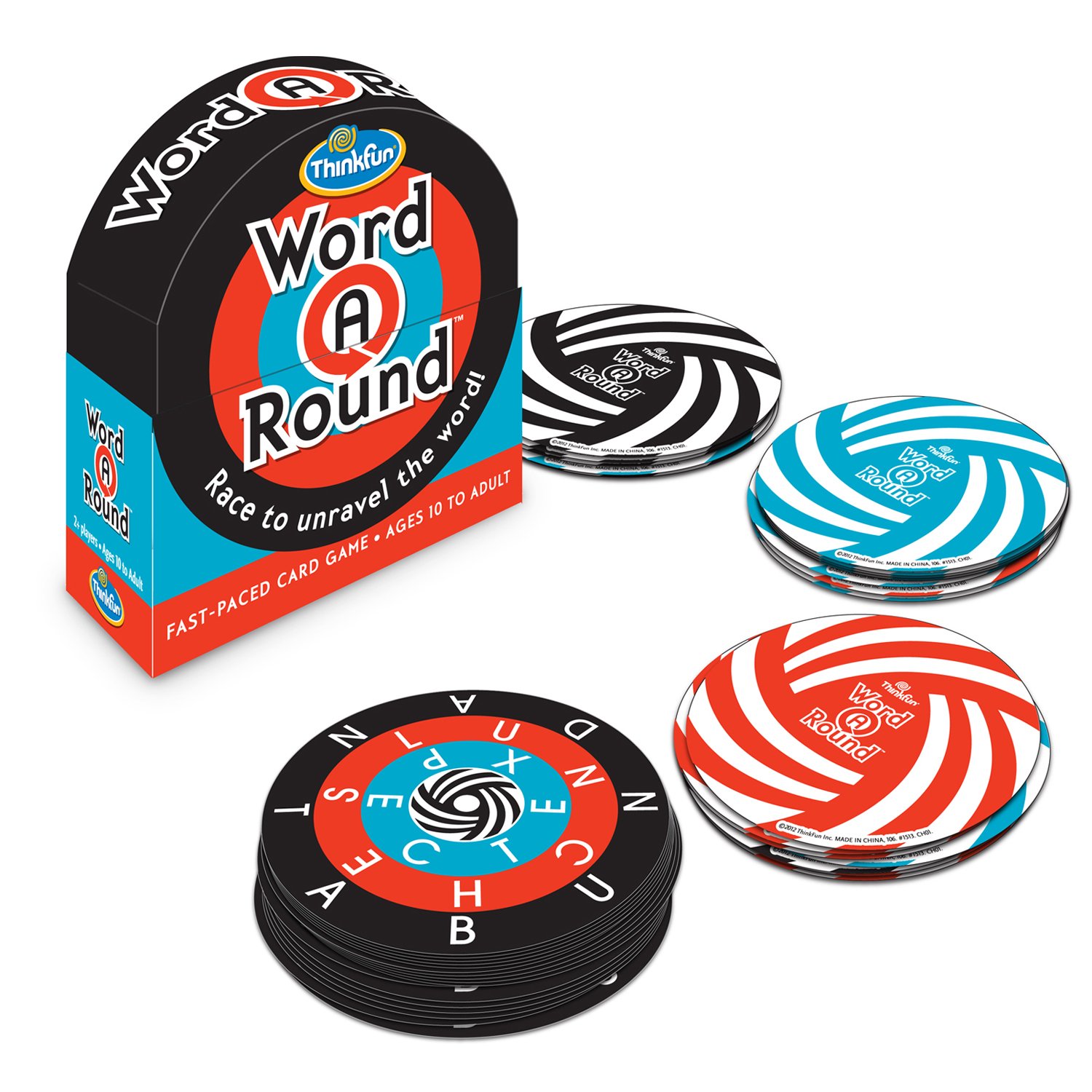 Foto 2 pulgar | Word A Round Game Thinkfun Vocabulario Atractivo Para Adolescentes Y Adultos - Venta Internacional.