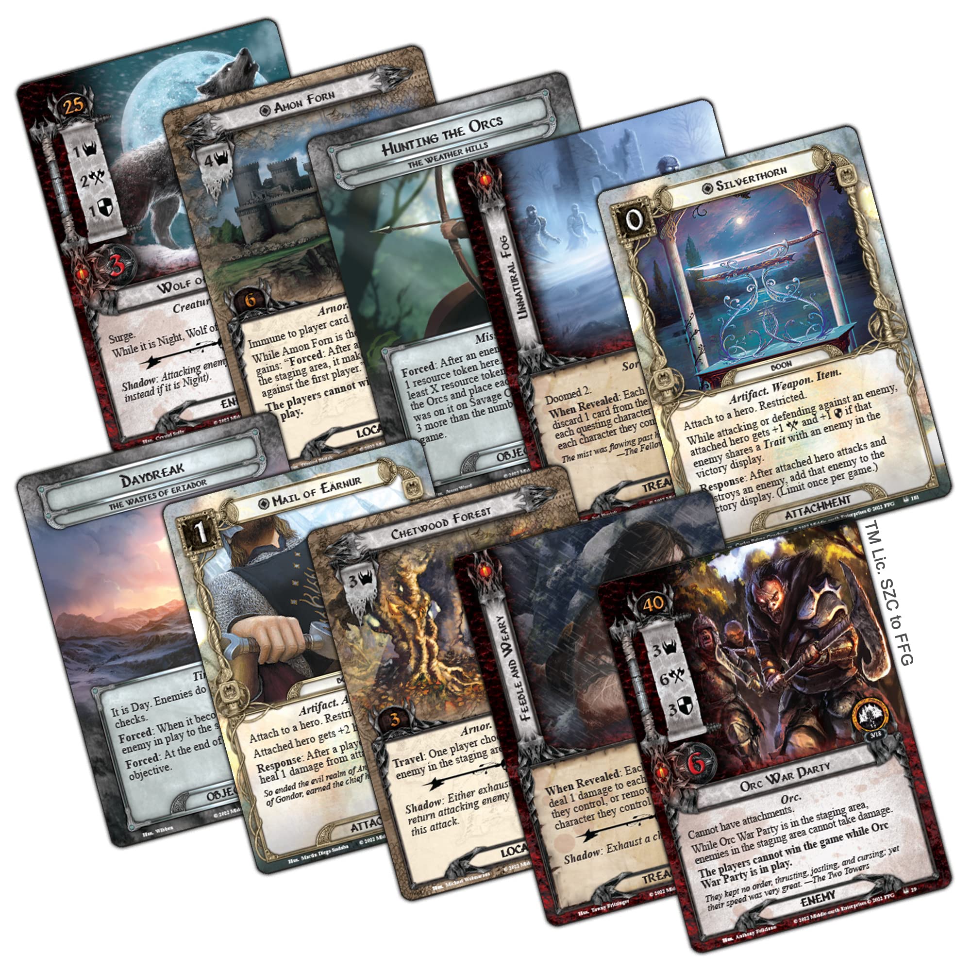 Foto 3 pulgar | Expansión De Campaña El Juego De Cartas El Señor De Los Anillos - Venta Internacional.