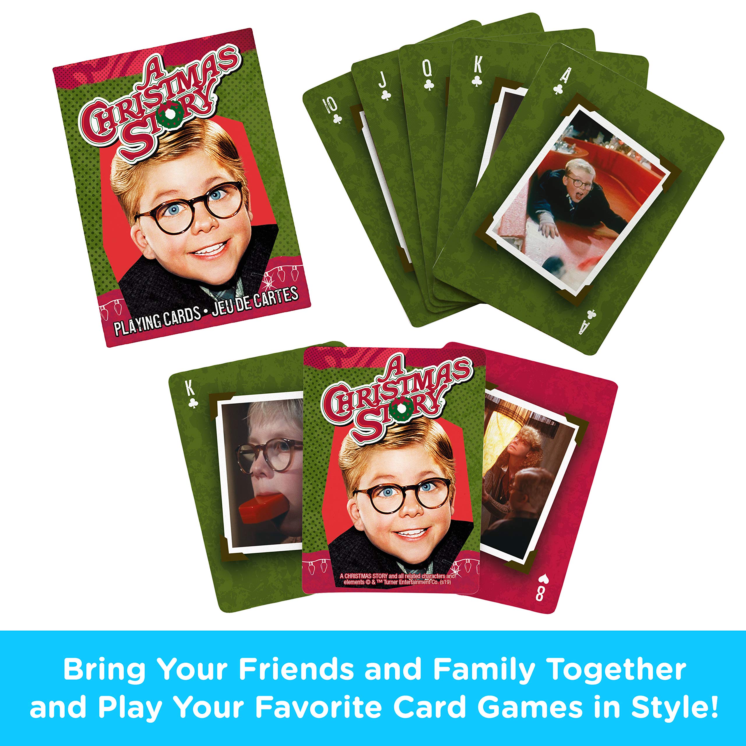 Foto 3 pulgar | Juego De Cartas Aquarius Un Cuento De Navidad Con Tema Navideño - Venta Internacional.