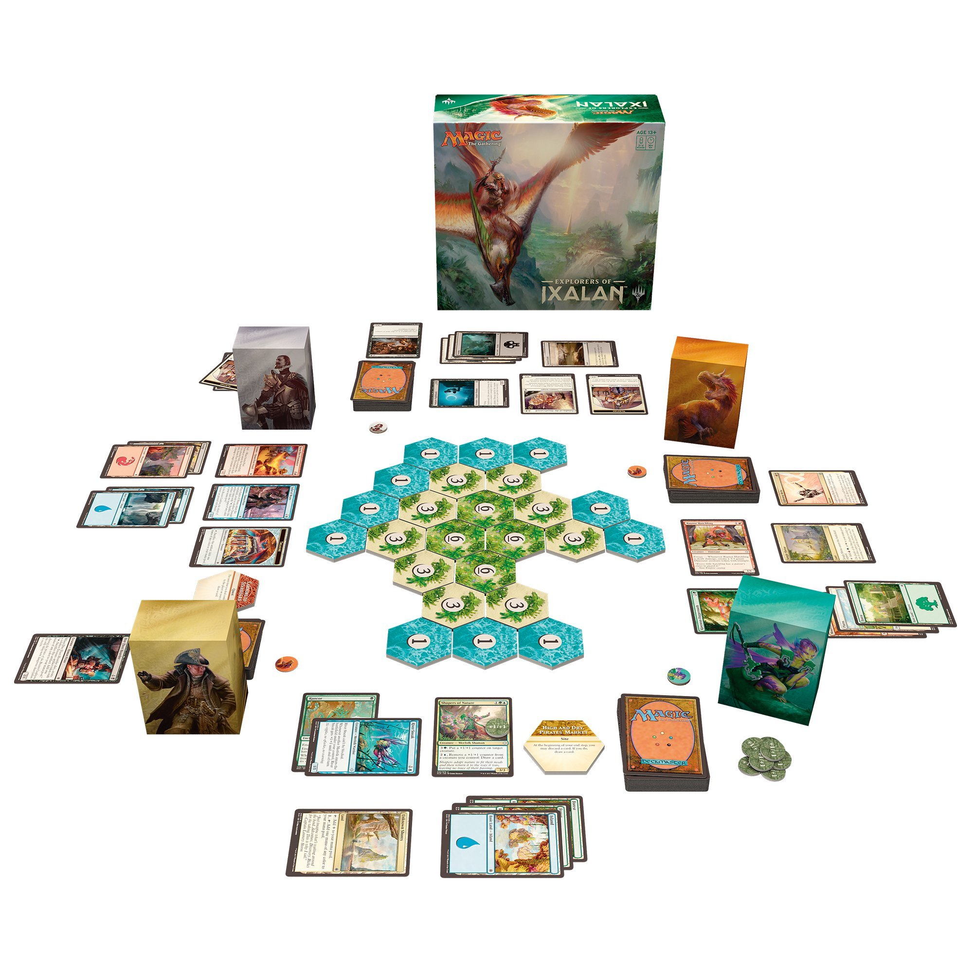 Foto 4 | Juego De Cartas Coleccionables Magic The Gathering Explorers Of Ixalan - Venta Internacional.