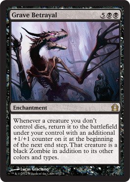 Foto 2 pulgar | Juego De Cartas Coleccionables Magic The Gathering Grave Betrayal - Venta Internacional.