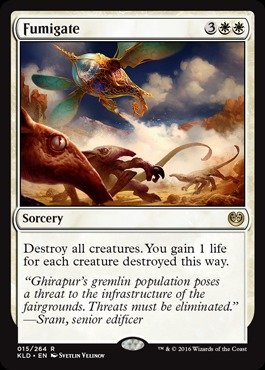 Foto 2 pulgar | Tarjeta Coleccionable Magic The Gathering Fumigate Kaladesh 015/264 - Venta Internacional.