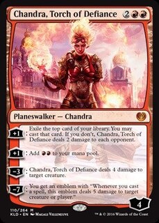 Foto 1 | Trading Card Magic The Gathering Chandra Torch Of Defiance - Venta Internacional.