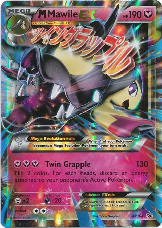 Foto 2 pulgar | Tarjeta Coleccionable Pokémon Mega-mawile-ex Xy104 Holo Promo - Venta Internacional.