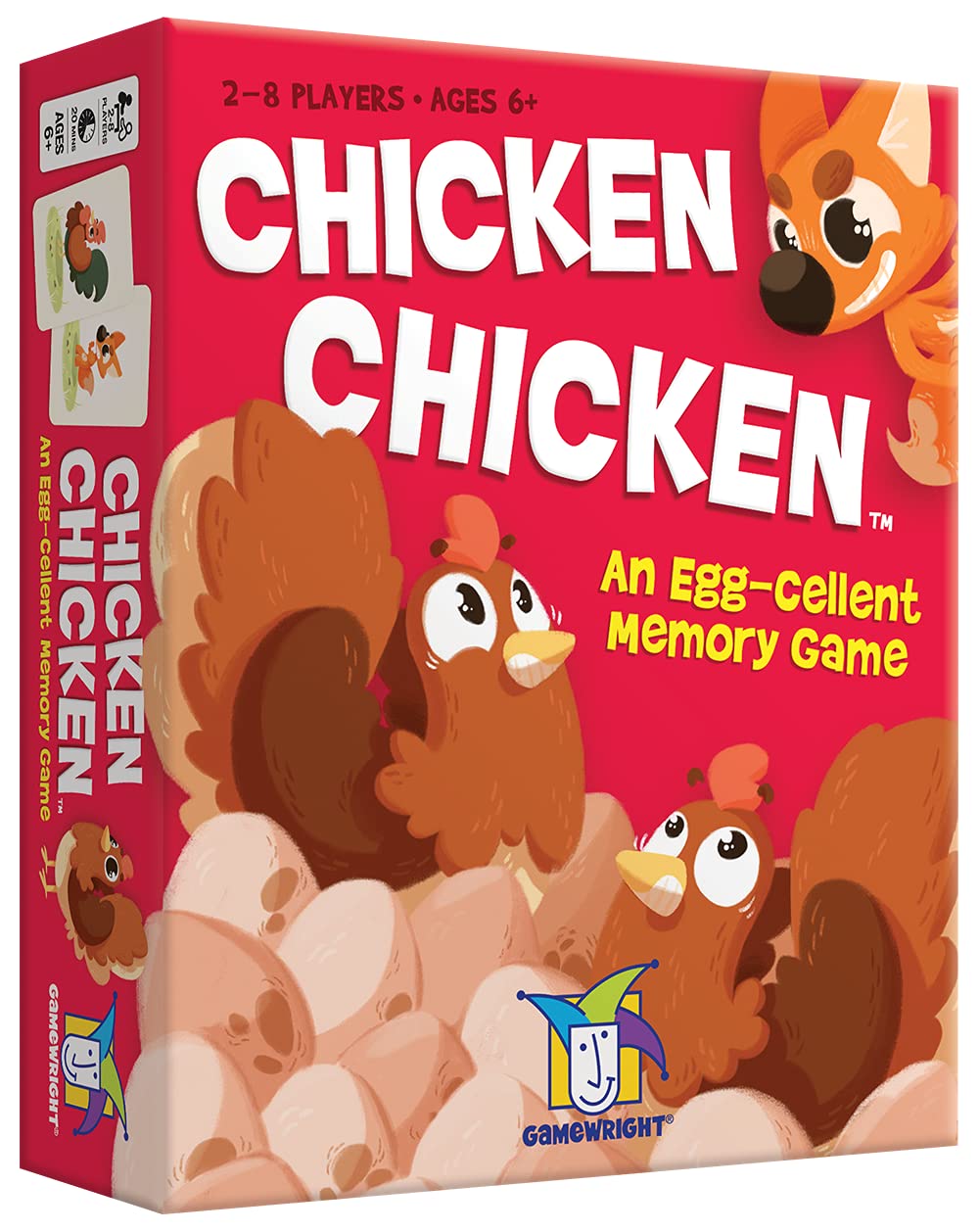Foto 5 pulgar | Juego De Tarjetas De Memoria Gamewright Chicken Chicken Kids 6+ Years - Venta Internacional.