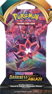 Foto 3 | Paquete De Refuerzo Pokémon Darkness Ablaze - Venta Internacional.