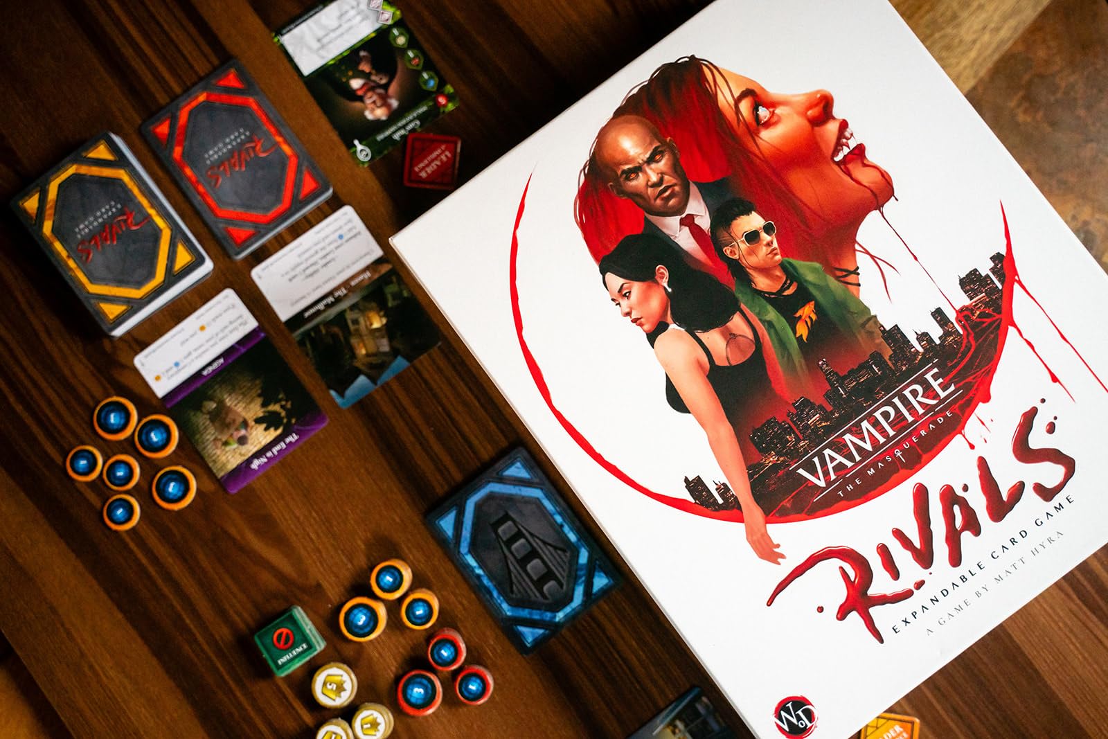 Foto 4 pulgar | Juego De Cartas Renegade Game Studios Vampire The Masquerade Rivals - Venta Internacional.