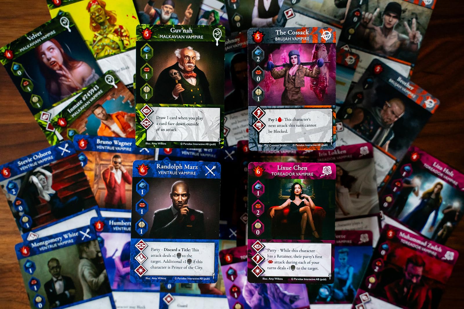 Foto 6 pulgar | Juego De Cartas Renegade Game Studios Vampire The Masquerade Rivals - Venta Internacional.
