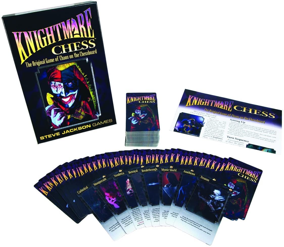 Foto 3 pulgar | Juego De Cartas Steve Jackson Knightmare Chess 2 Para 2 Jugadores - Venta Internacional.