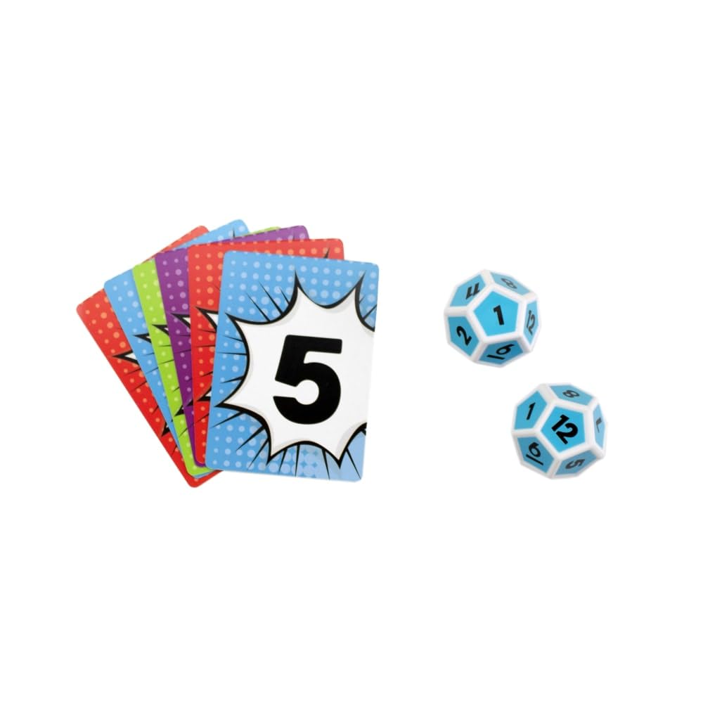 Foto 5 pulgar | Juego De Dados Math Match Travel Games Scholastic - Venta Internacional.