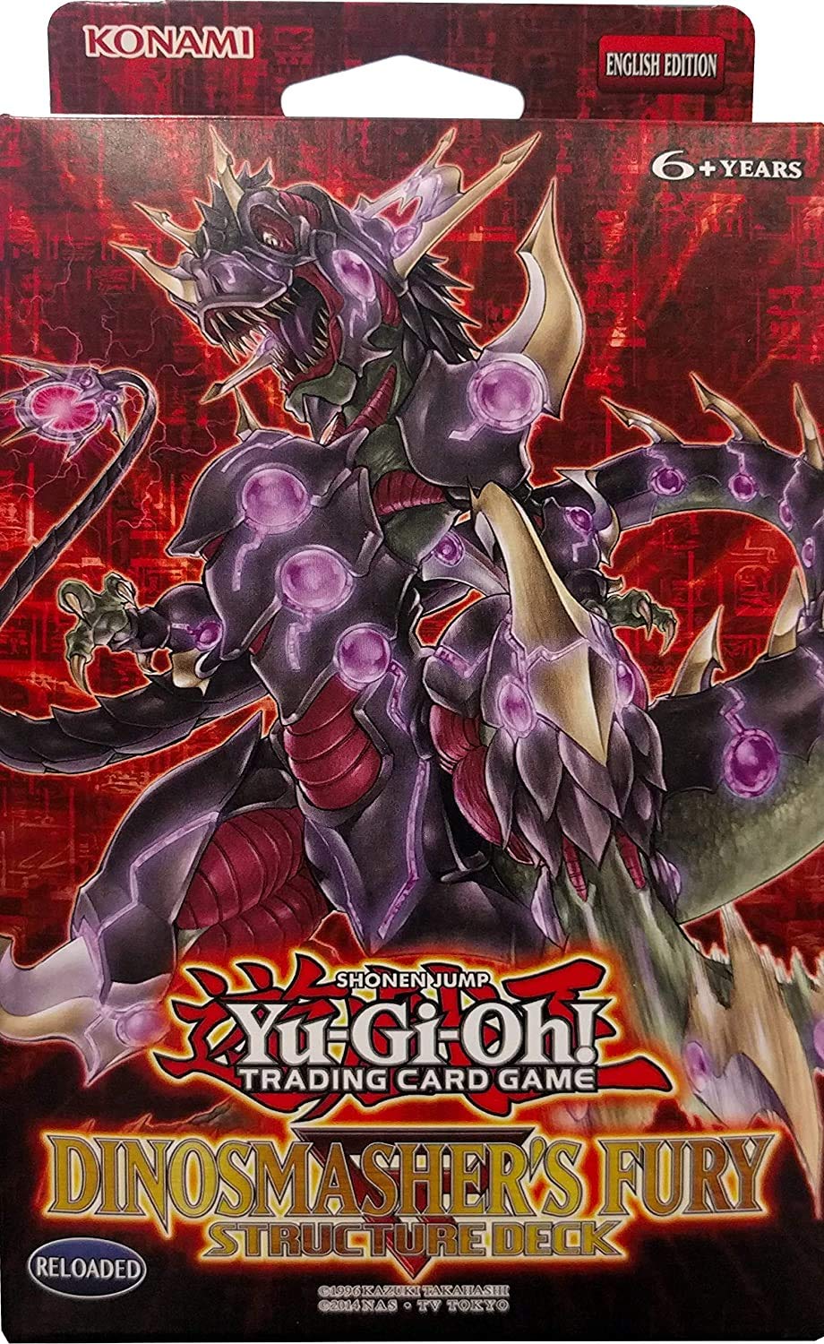 Foto 2 pulgar | Mazo De Estructura Yu-gi-oh! Dinosmaser's Fury Con 41 Cartas - Venta Internacional.