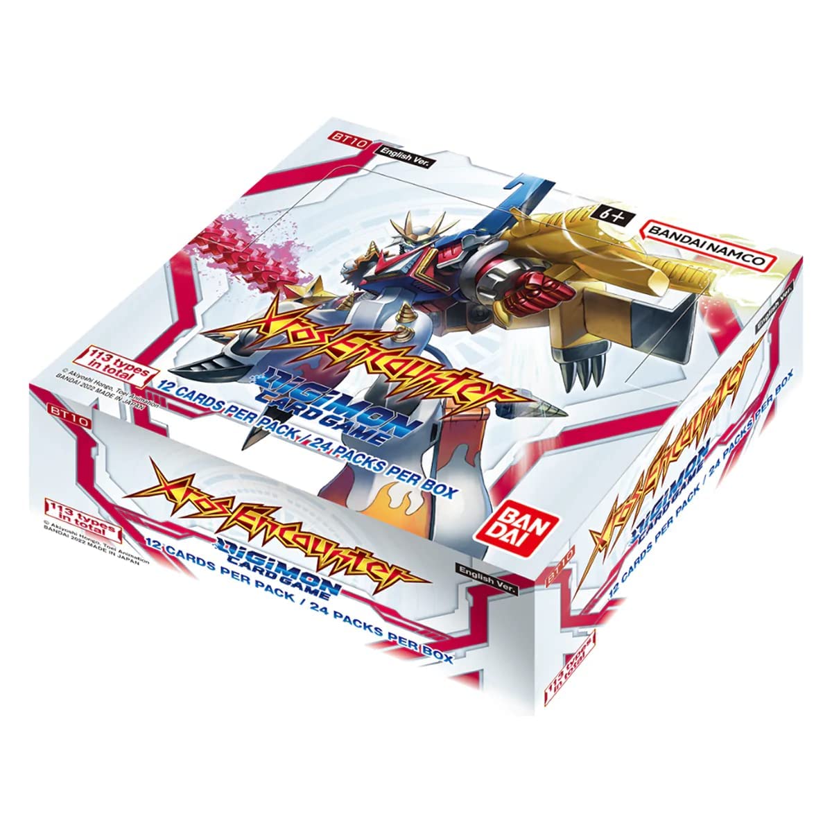 Foto 3 pulgar | Juego De Cartas Coleccionables Digimon Xros Encounter Booster Bt10 - Venta Internacional.