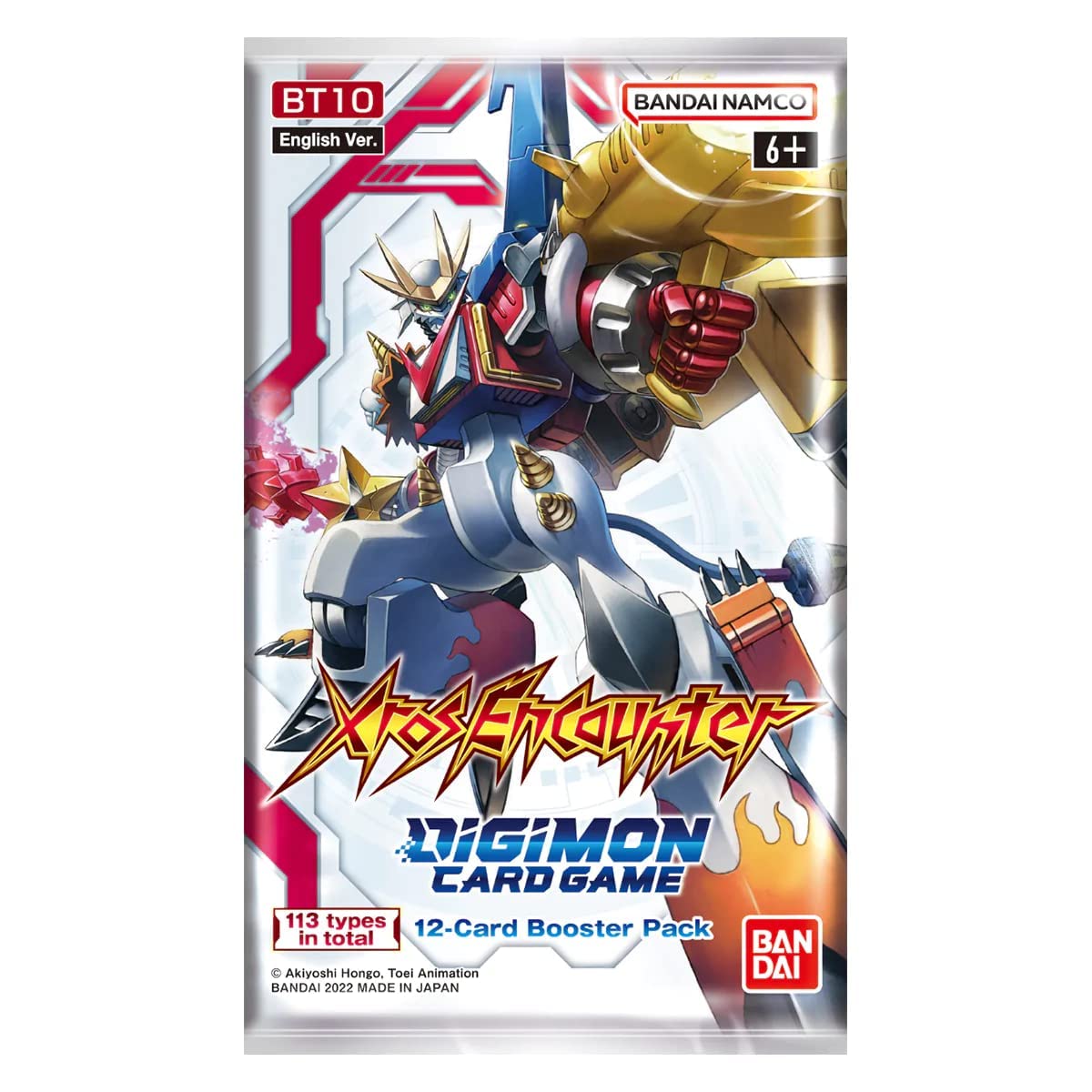 Foto 4 pulgar | Juego De Cartas Coleccionables Digimon Xros Encounter Booster Bt10 - Venta Internacional.