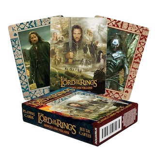 Foto 1 | Juego De Cartas Aquarius Héroes Y Villanos De El Señor De Los Anillos - Venta Internacional.