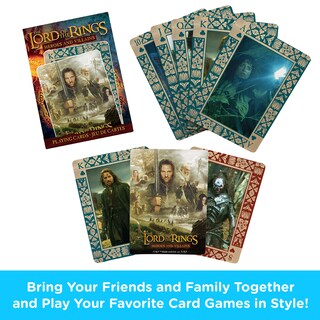 Foto 2 | Juego De Cartas Aquarius Héroes Y Villanos De El Señor De Los Anillos - Venta Internacional.