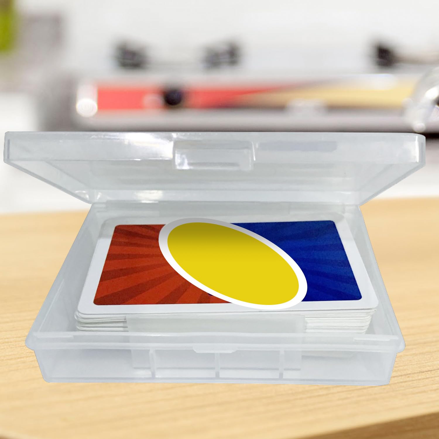 Foto 6 pulgar | Cajas De Almacenamiento De Plástico Transparente Skylety Para Cartas (12 Unidades) - Venta Internacional.