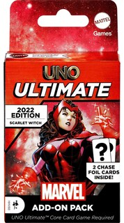 Foto 1 | Juego De Cartas Mattel Games Uno Ultimate Marvel Scarlet Witch - Venta Internacional.