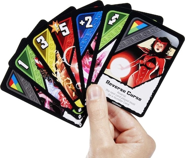 Foto 2 | Juego De Cartas Mattel Games Uno Ultimate Marvel Scarlet Witch - Venta Internacional.