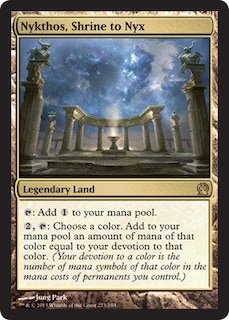 Foto 1 | Trading Card Magic The Gathering Nykthos, El Santuario De Nyx - Venta Internacional.