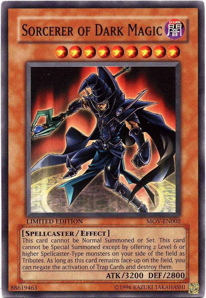 Foto 2 pulgar | Tarjeta Coleccionable Yu-gi-oh! El Hechicero De La Magia Oscura Mov-en002 - Venta Internacional.