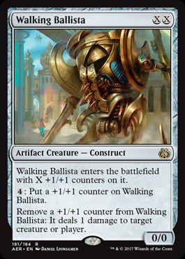Foto 1 | Tarjeta Mágica The Gathering Walking Ballista Aether Revolt-Venta Internacional