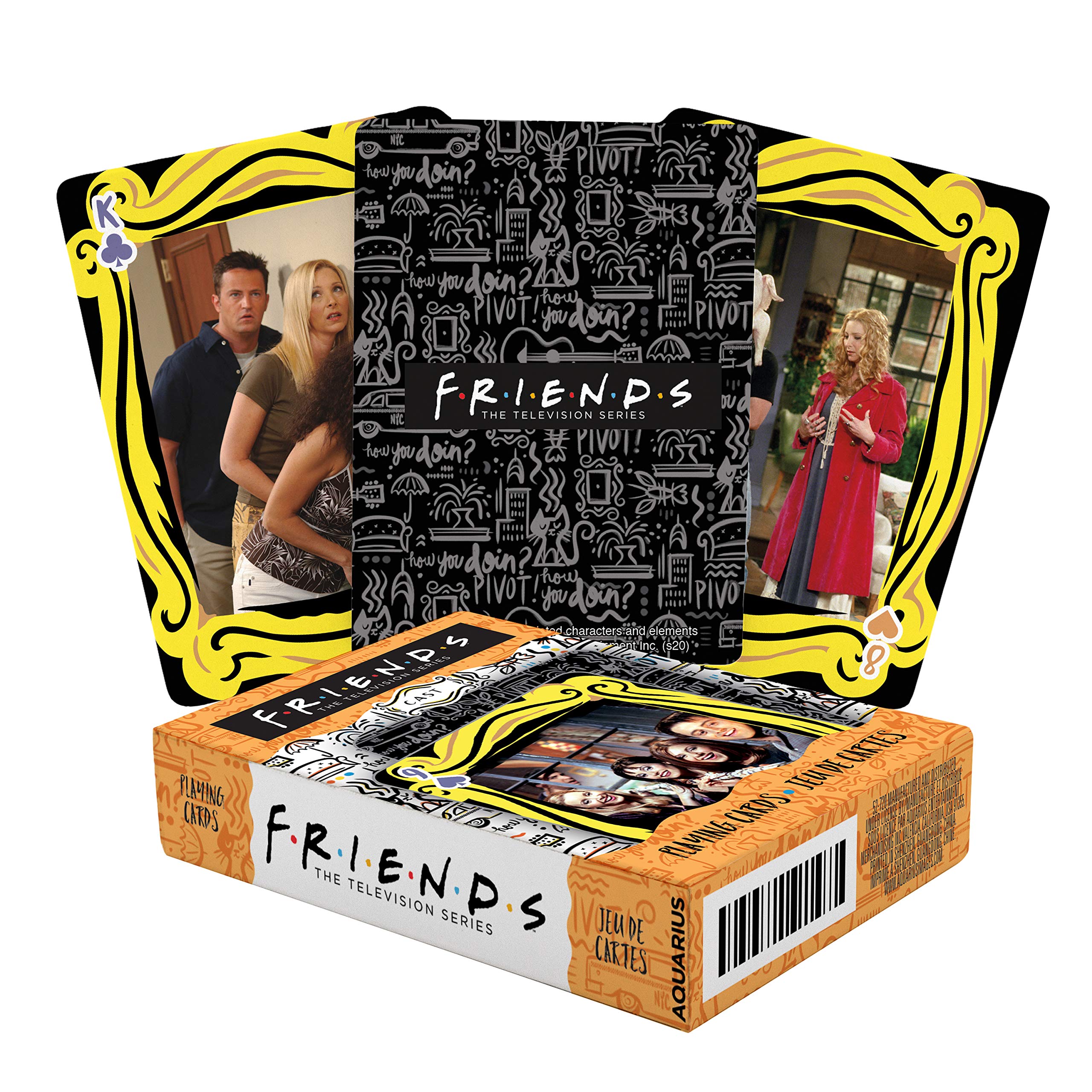 Foto 2 pulgar | Baraja de Cartas Aquarius Friends Cast Friends Tv Show - Venta Internacional