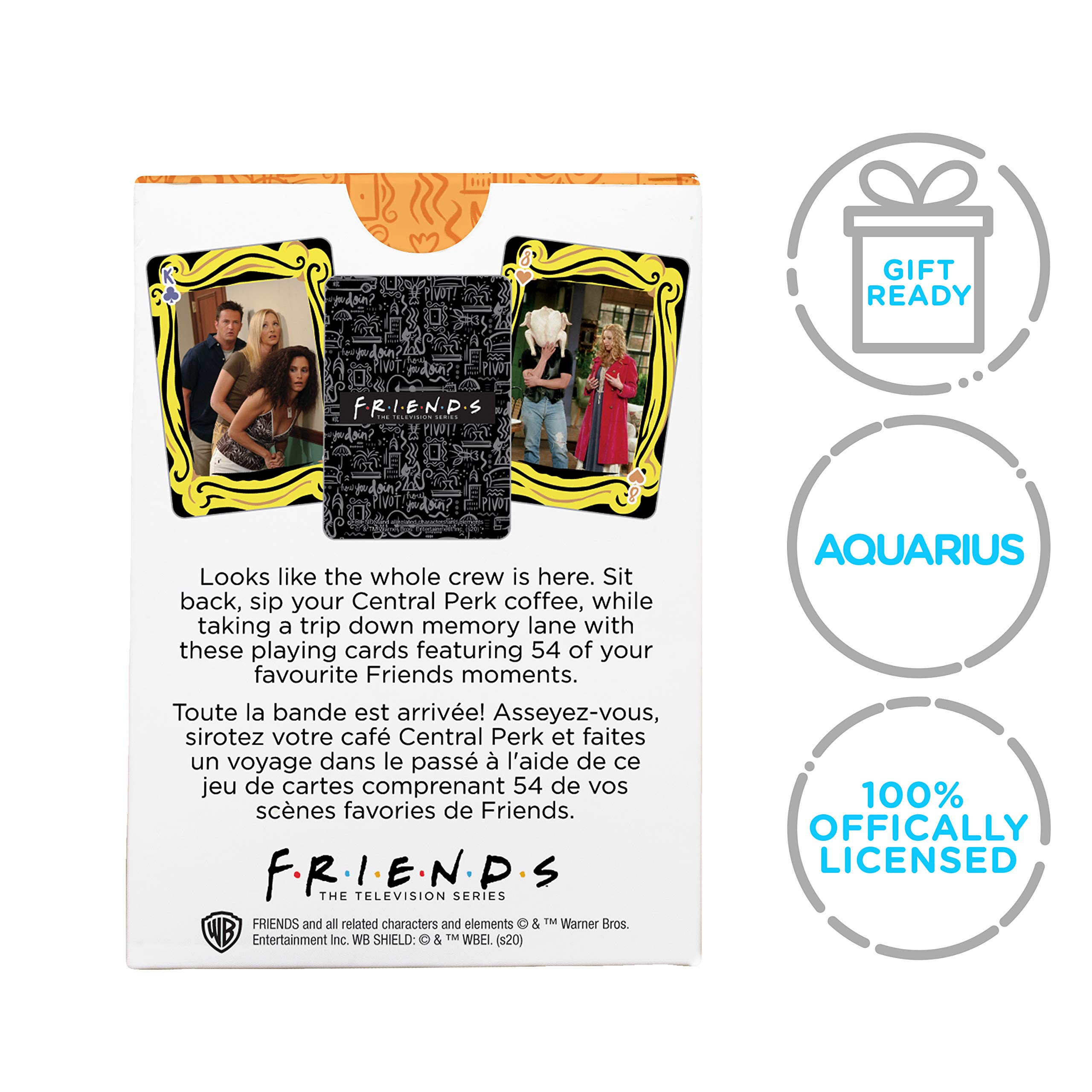 Foto 8 pulgar | Baraja de Cartas Aquarius Friends Cast Friends Tv Show - Venta Internacional