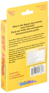 Foto 2 | Juego de Cartas Smart Ass de University Games para Niños de 8 Años o Más - Venta Internacional