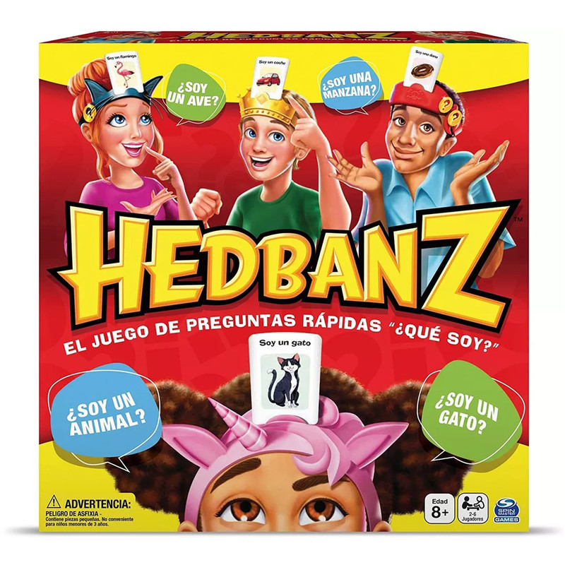 Foto 1 | Juego de Mesa Spin Master Hedbanz
