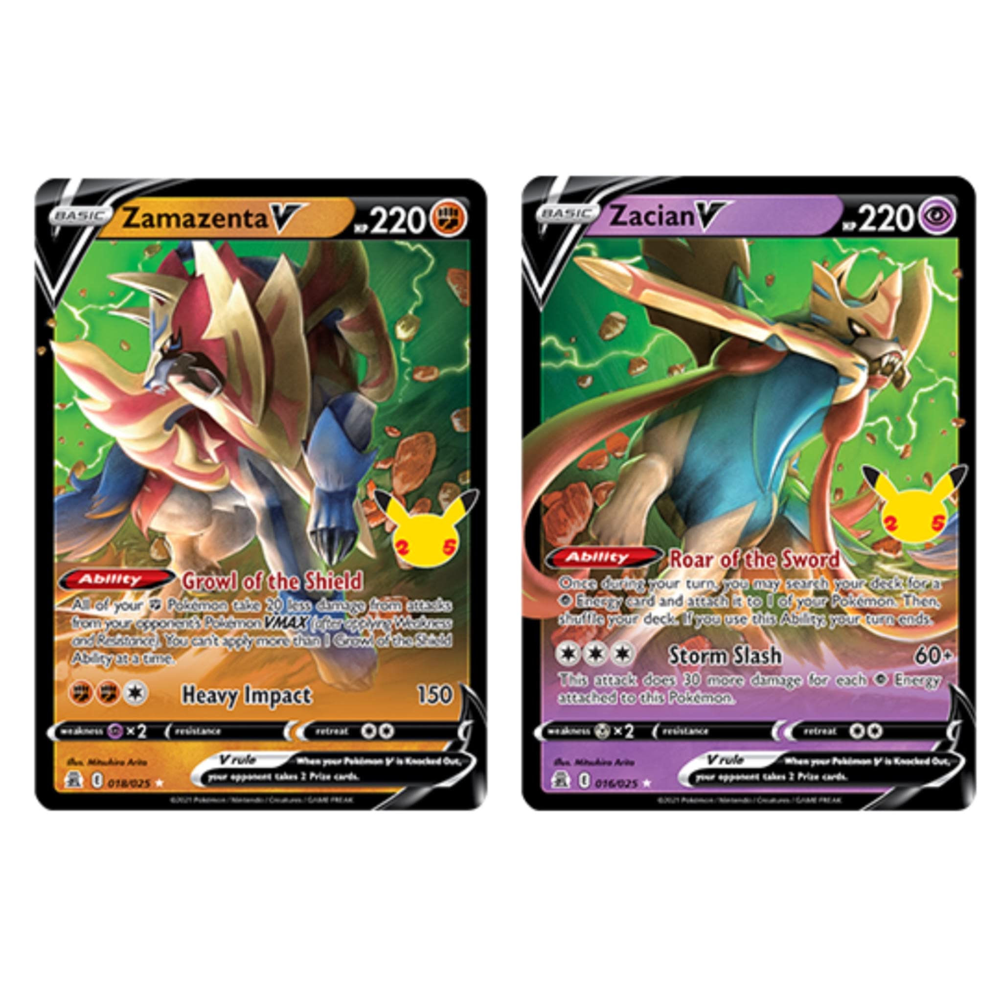 Foto 2 pulgar | Juego De Cartas Coleccionables Pokémon 25 Aniversario Celebraciones - Venta Internacional.