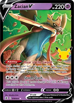 Foto 3 pulgar | Juego De Cartas Coleccionables Pokémon 25 Aniversario Celebraciones - Venta Internacional.