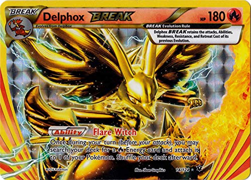 Juego De Cartas Coleccionables Pokémon Delphox Break 14/124 Xy Fates - Venta Internacional.
